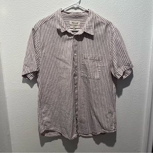 Madewell Perfect Fit Linen Button Down